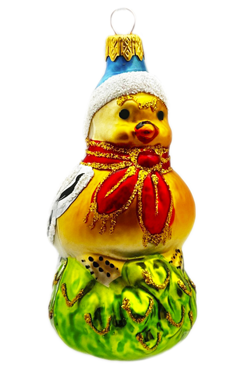 Елочное украшение Зимняя птичка ФУ-760